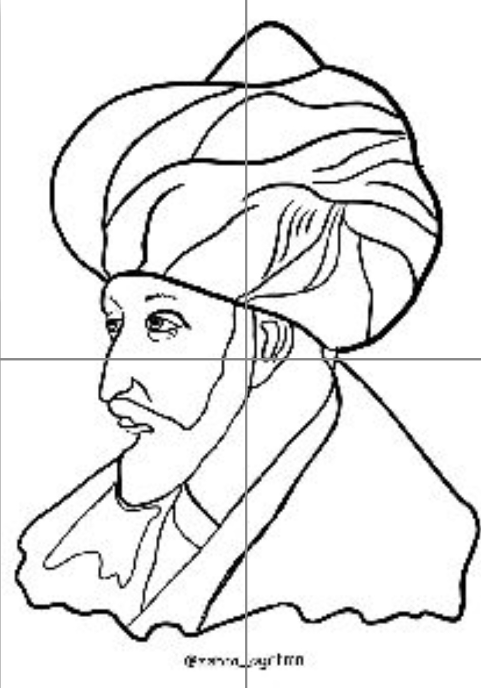 4 A4 Fatih Sultan Mehmet ( RENKSİZ)