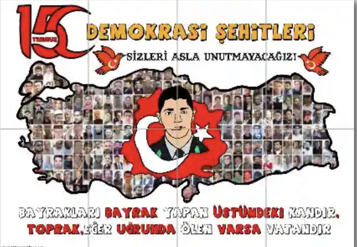 8 A4 15 Temmuz Pano 3 ( BEYAZ ARKA PLANLI)