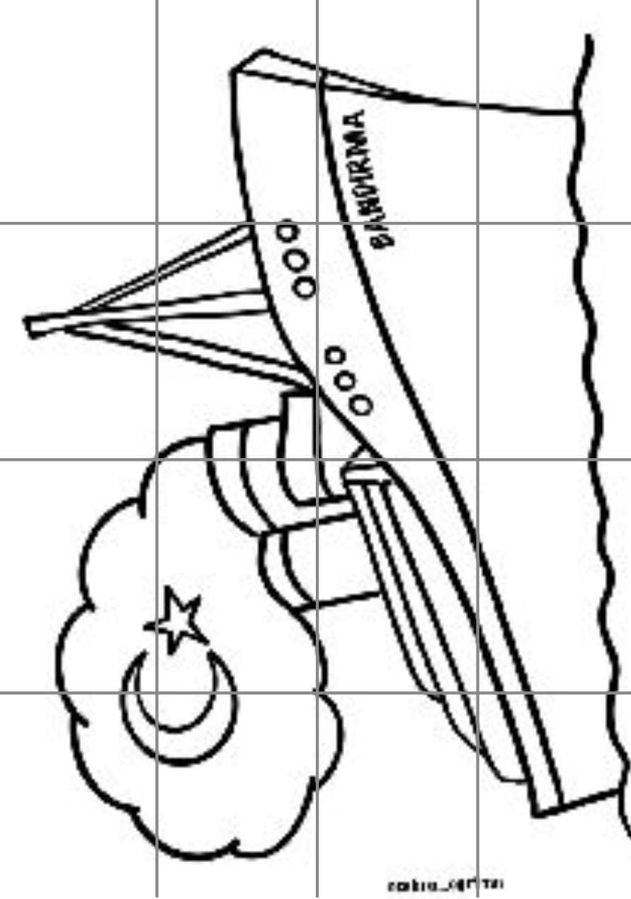 16 A4 Bandırma Vapuru Renksiz