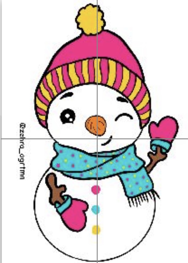 4 a4 Kardan Adamlar (Renkli-Renksiz)