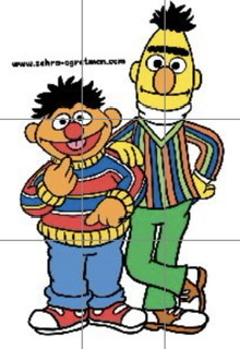 9 A4 Susam Sokağı Karakteri 2 RENKLİ