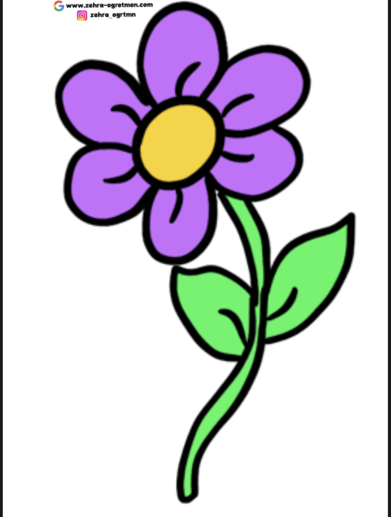 23 Nisan Panosu Çiçekler