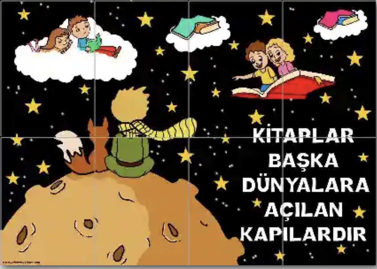 8 A4 Siyah Arka Planlı Kitaplar Başka Dünyalara Açılan Kapılardır