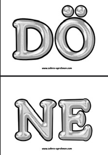 Dönemin Yıldızları Yazı Şablonu 1