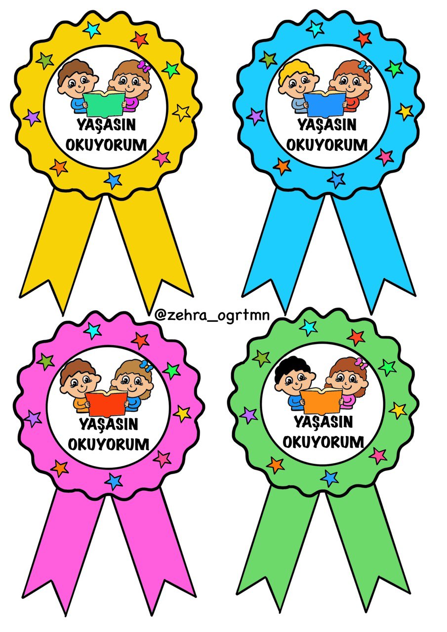 Artık Okuyorum Rozetleri