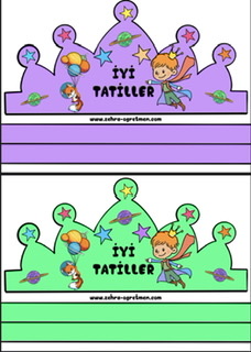 Küçük Prens İyi Tatiller Taç 2