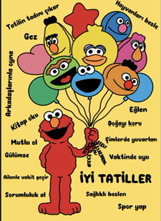 A4 Susam Sokağı Karne Kılıfı Arka Kapak 2