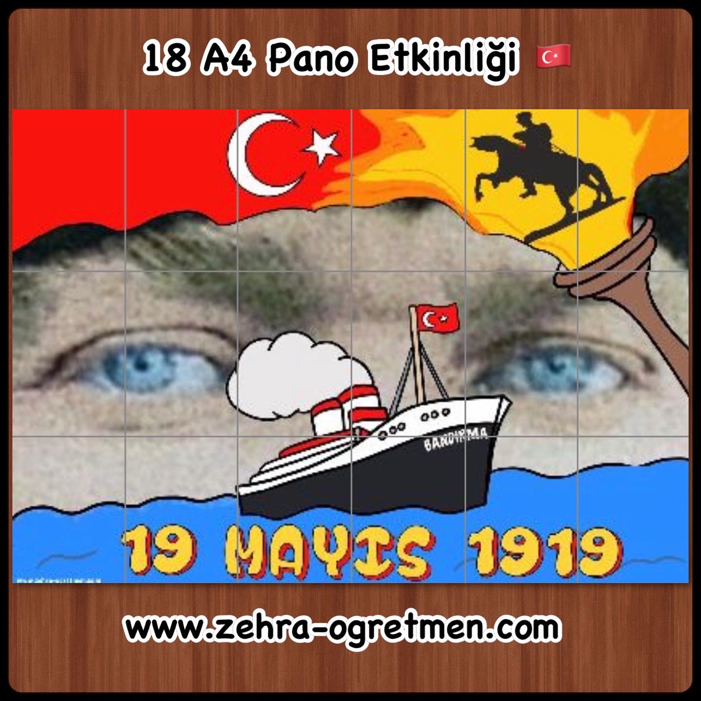 18 A4 19 Mayıs Pano Etkinliği Renkli