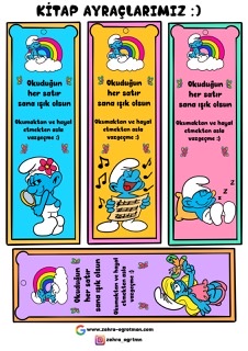 ŞİRİNLER KİTAP AYRAÇLARI