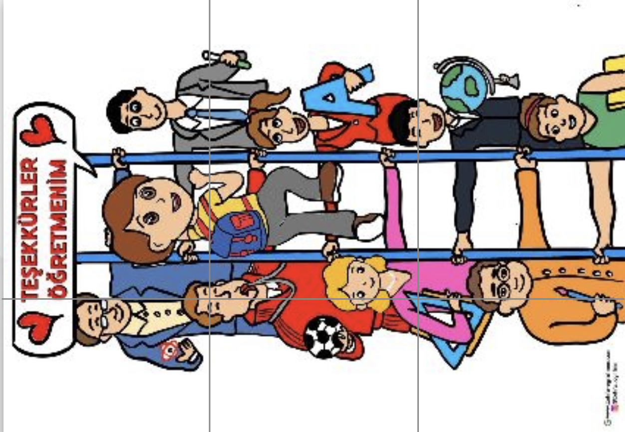 6 A4 Merdiven Çıkan Çocuk RENKLİ