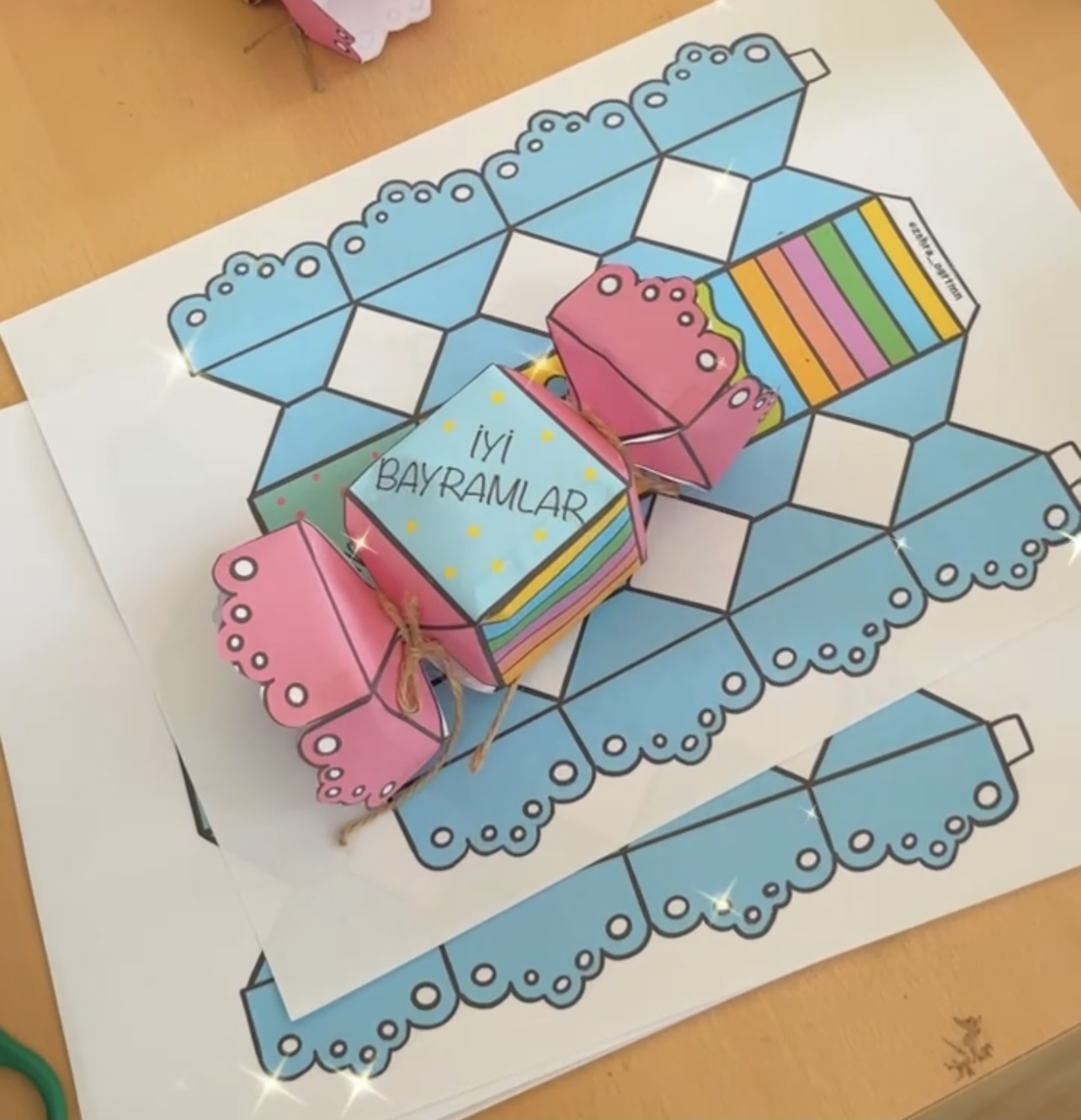 Bayram Şekeri Kutusu