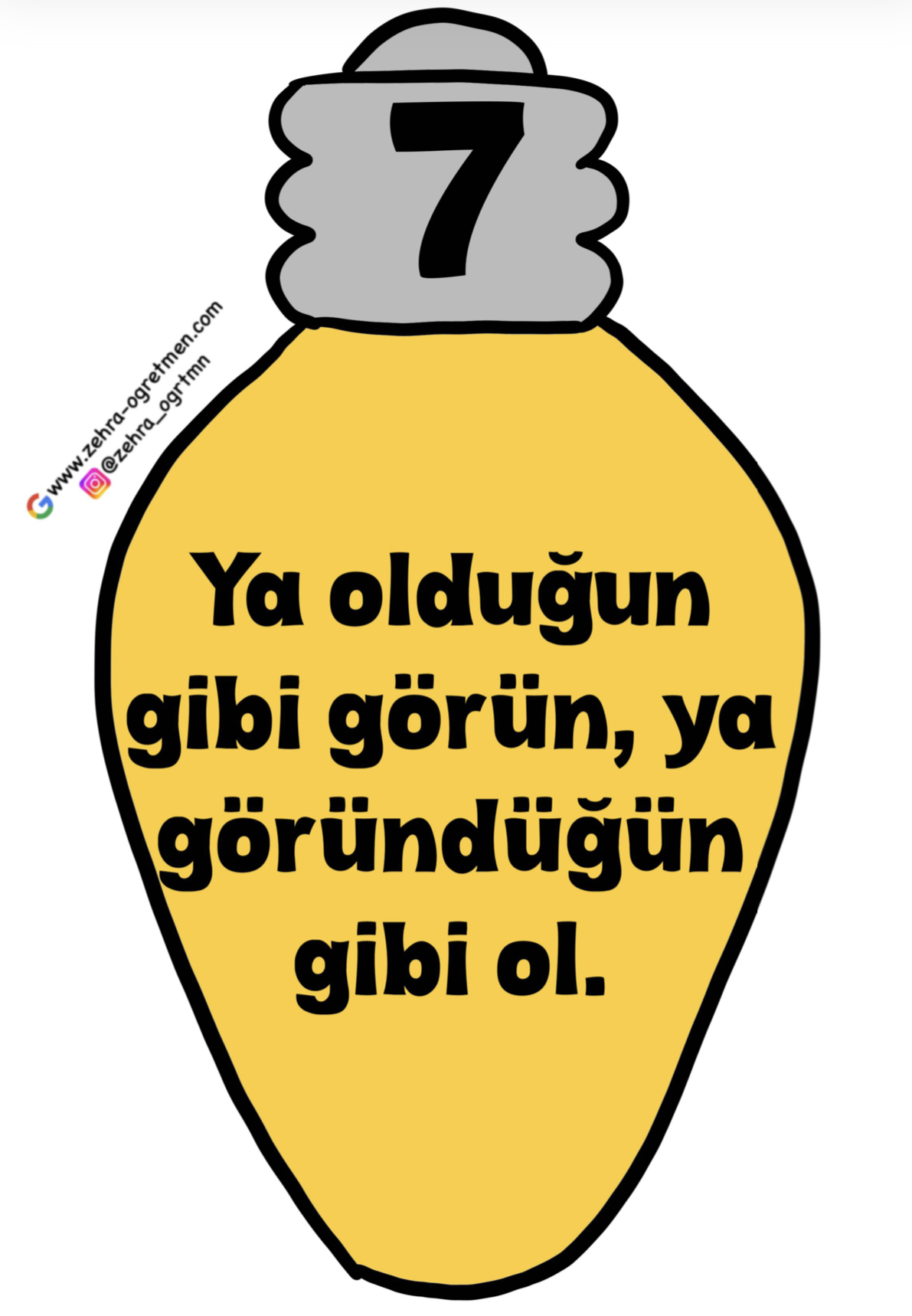 Mevlana’nın Yedi Öğüdü BÜYÜK BOY