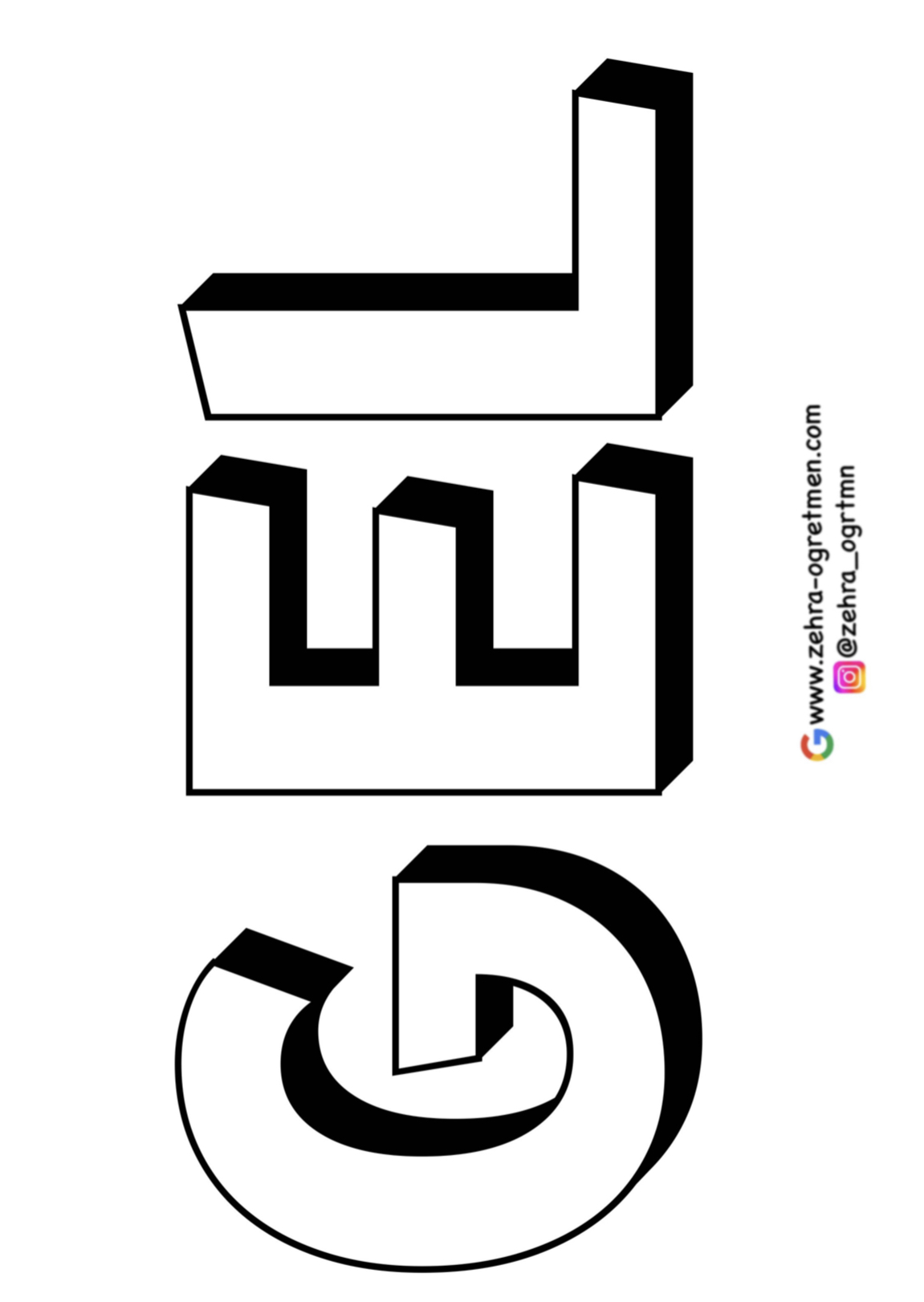 Gelecek Gençlerin Gençler İse Öğretmenlerin Eseridir BÜYÜK BOY RENKSİZ