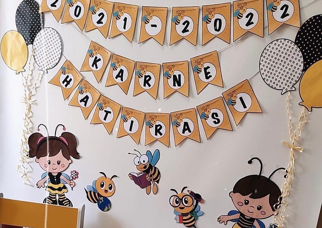 4 A4 Arılar Pano İçin