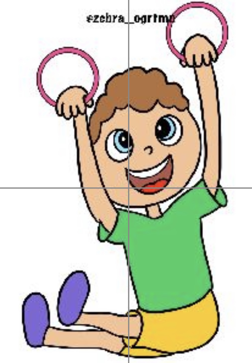 4 A4 Çocuklar ( RENKLİ )