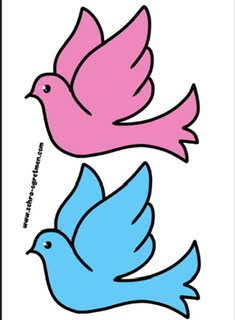 Küçük Prens Pano Kuşları (Renkli-Renksiz)