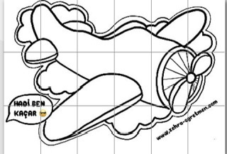 18 A4 Hatıra Uçak Etkinliği RENKSİZ