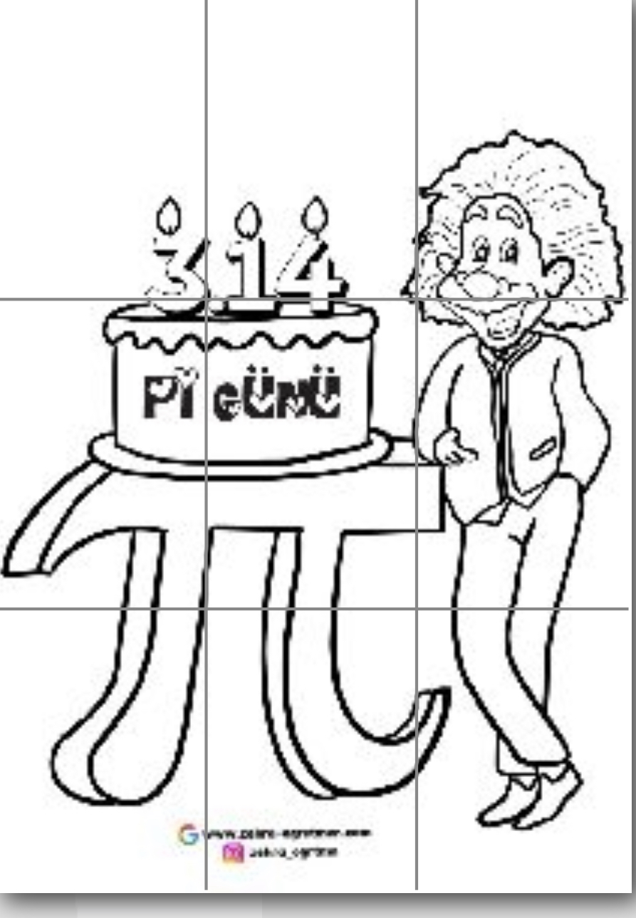 9 A4 Albert Einstein Görseli Renksiz