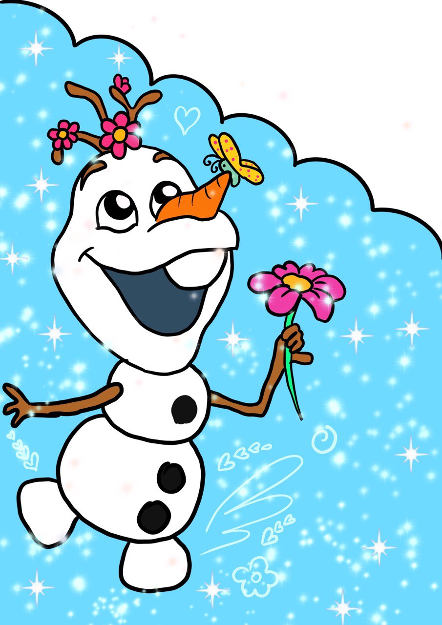 Şirin Olaflı Karne Kılıfı ( Renkli Renksiz)