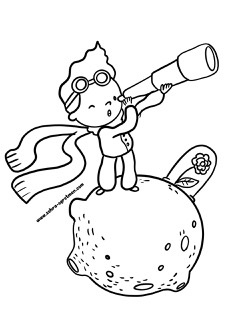 16 A4 Küçük Prens Görseli 3 RENKSİZ