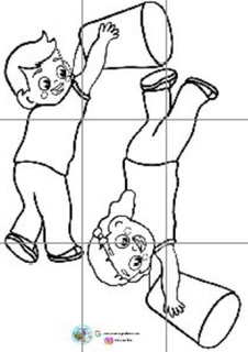 9 A4 Çocuk Görselleri RENKSİZ