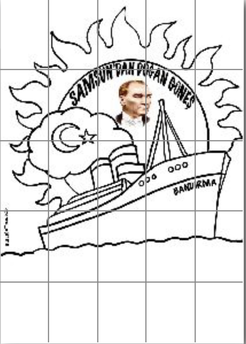 25 A4 Samsun’dan Doğan Güneş Renksiz