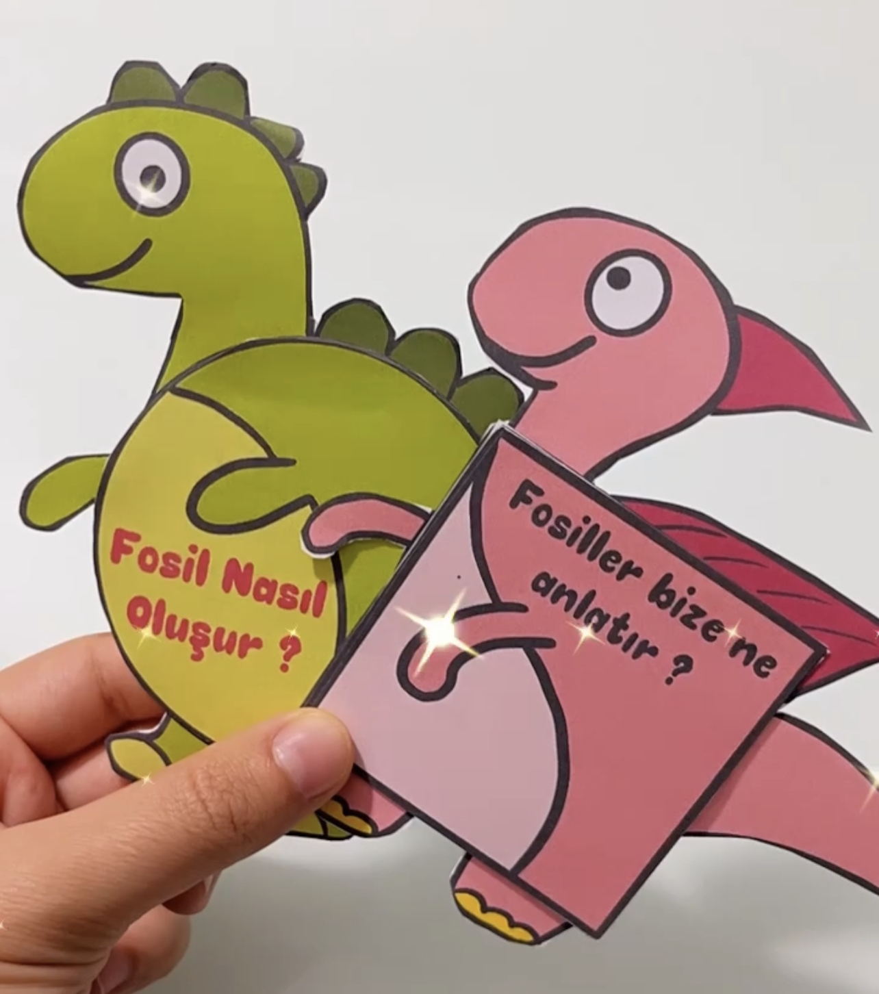 Fosiller Bize Ne Anlatır Etkinliği