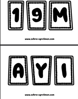 19 Mayıs 1919 Yazı Şablonu RENKSİZ 2023