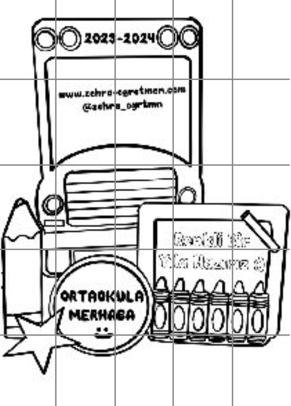 25 A4 Ortaokula Merhaba Okul Servisi RENKSİZ
