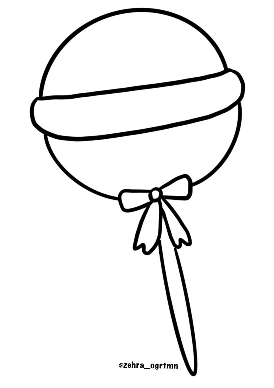 9 A4 Elde Tutmalık Lolipop Renksiz