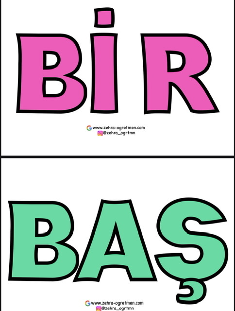 Bir Başkadır Benim Memleketim Yazı Şablonu ( BÜYÜK BOY)