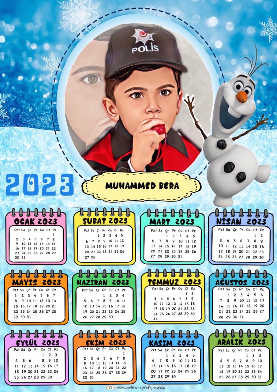 2023 Takvimleri Fotoğraf Eklemeli ( GÜNCELLENDİİİİİ)