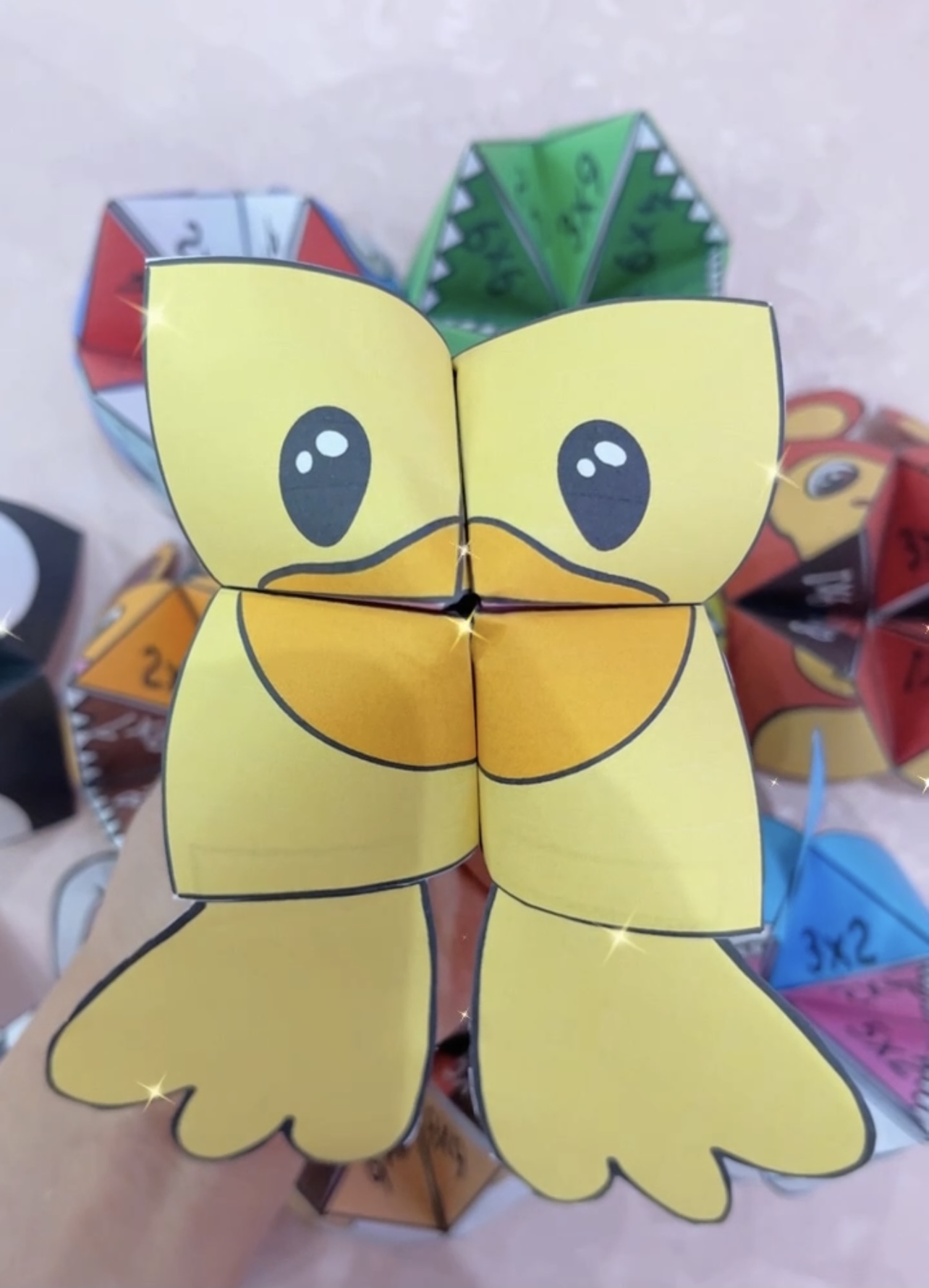 Hayvanlı Origami Tuzluk Etkinliği ile Çarpma İşlemi