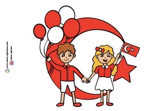 2 A4 Ay Yıldız Çocuklar