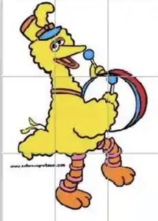 9 A4 Susam Sokağı Karakteri 1 RENKLİ