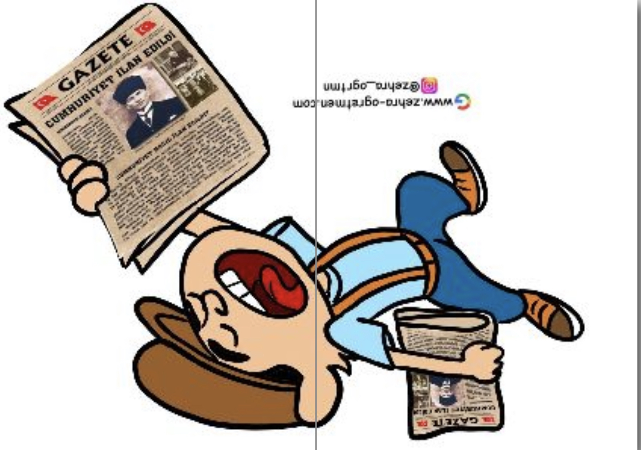 2 A4 Gazete Satan Çocuk 1 RENKLİ