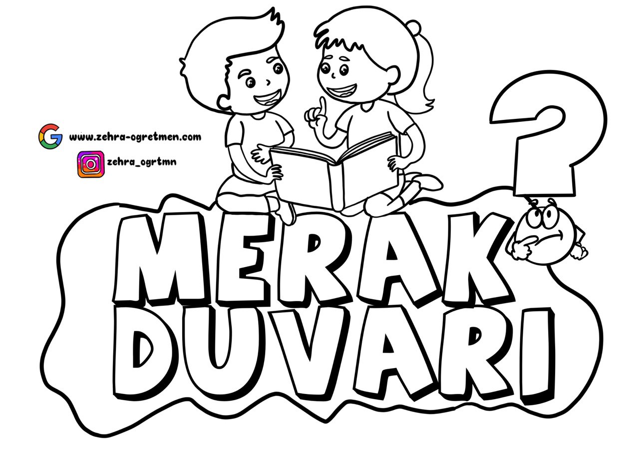 Merak Duvarı Duvar Yazısı Görseli ( 2 A4 RENKSİZ)