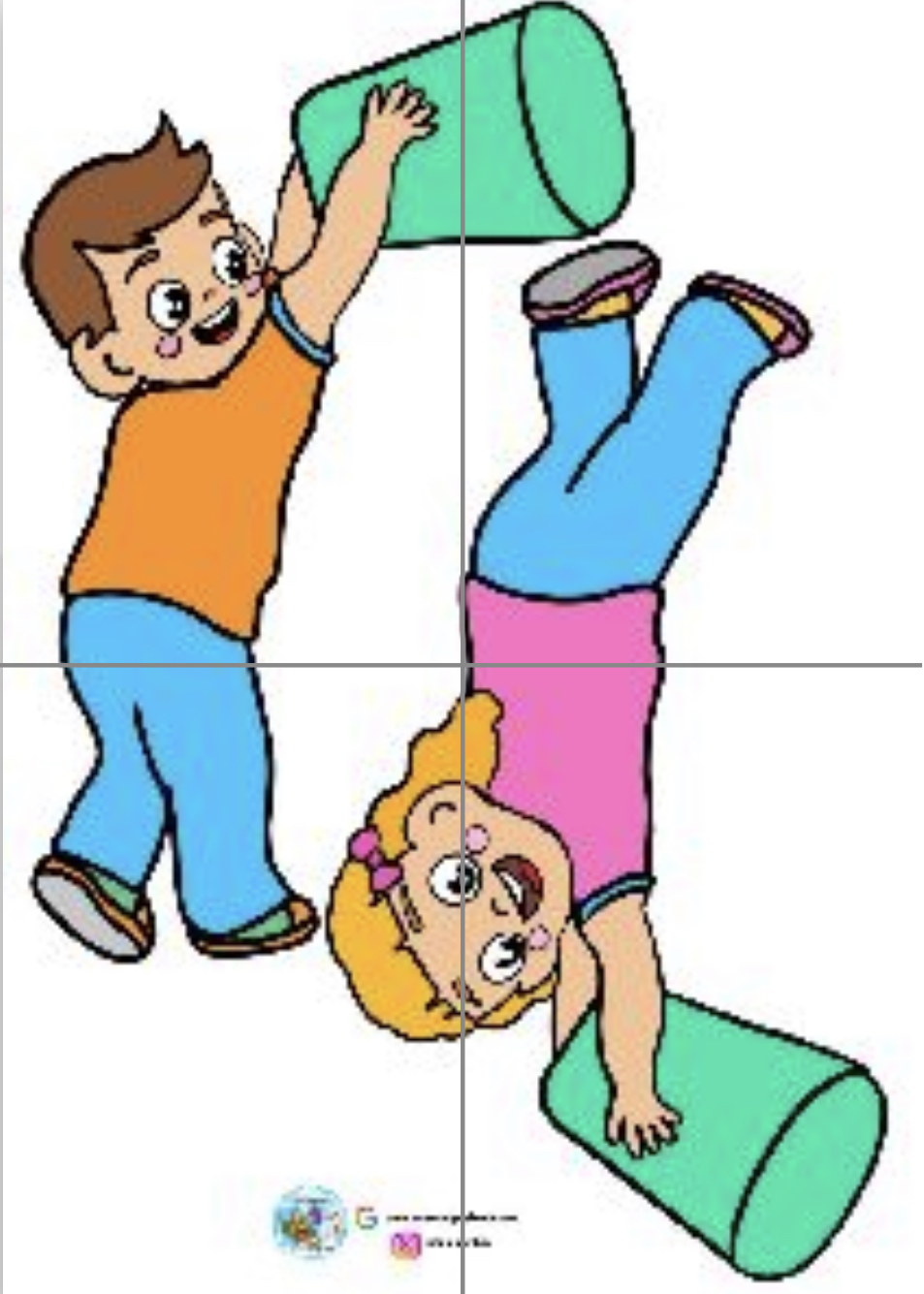 4 A4 Çocuk Görselleri RENKLİ