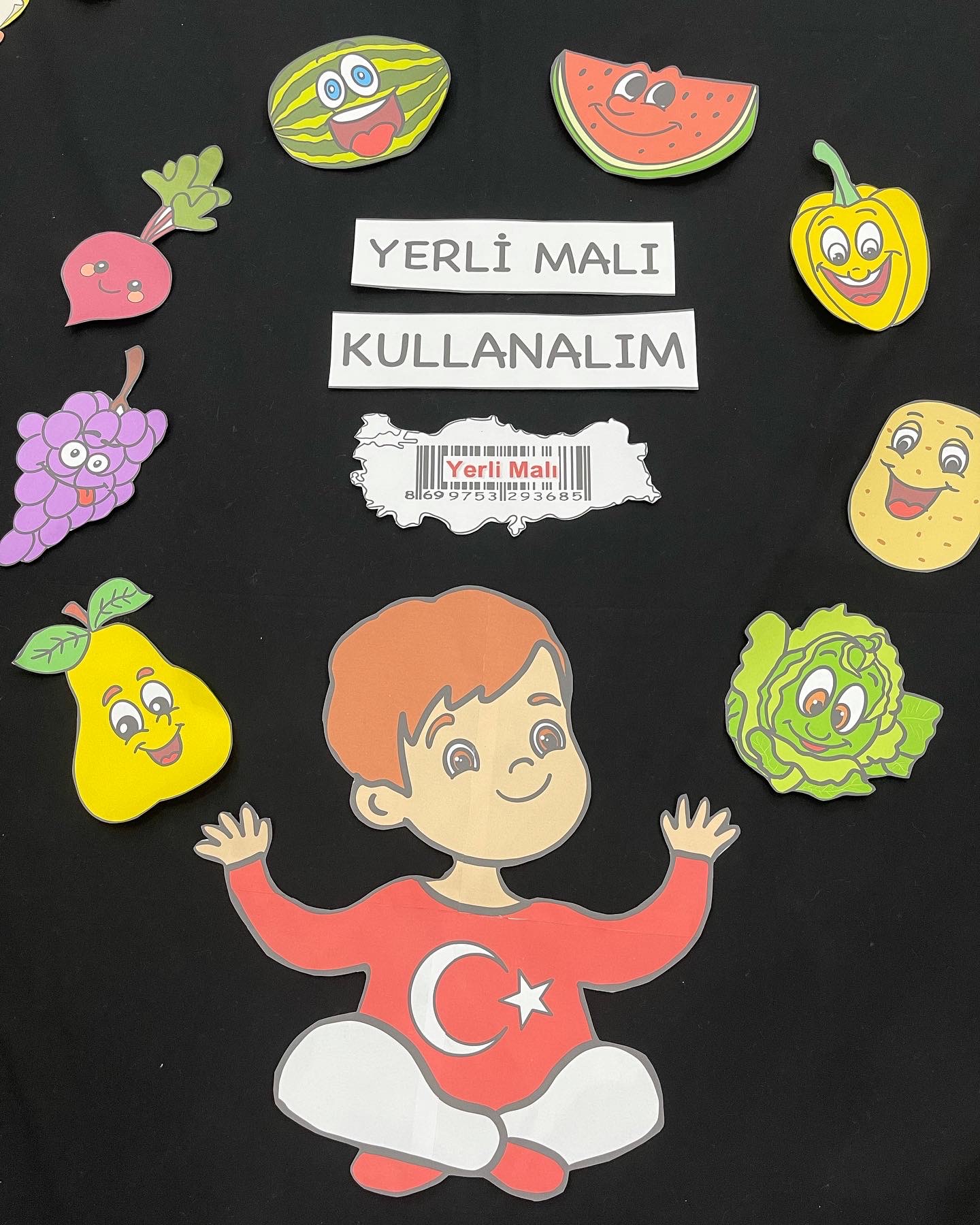 Yerli Malı Haftası Pano Etkinliği 1 Renkli