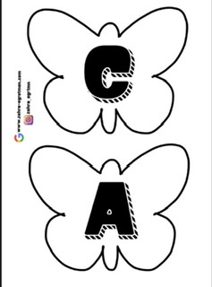 Kelebekli Canım Annem BÜYÜK BOY RENKSİZ