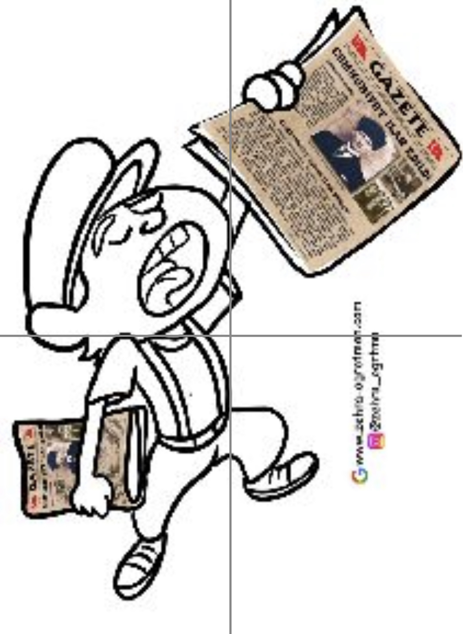 4 A4 Gazete Satan Çocuk 1 RENKSİZ