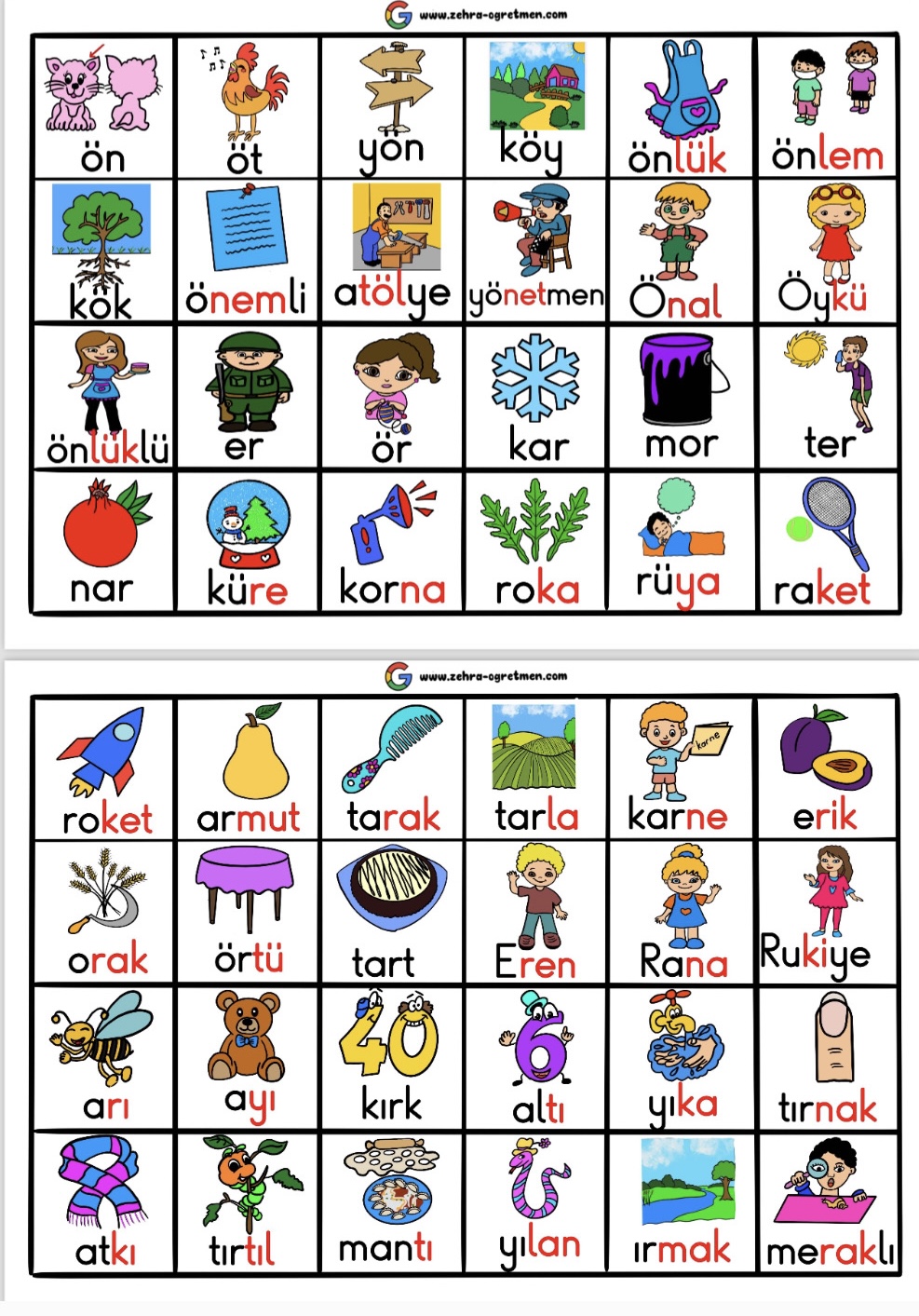 ÖRIDSB Defter Dikte Etkinliği RENKLİ