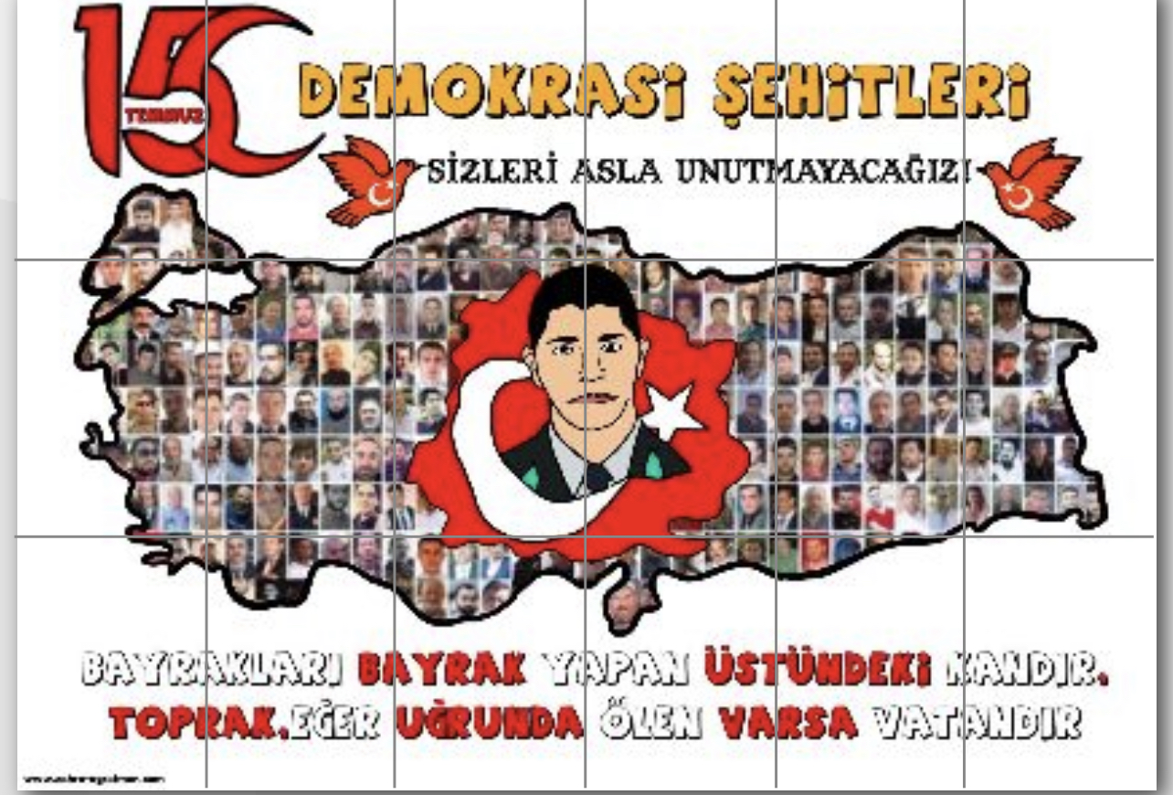 18 A4 15 Temmuz Pano 3 ( BEYAZ ARKA PLANLI)