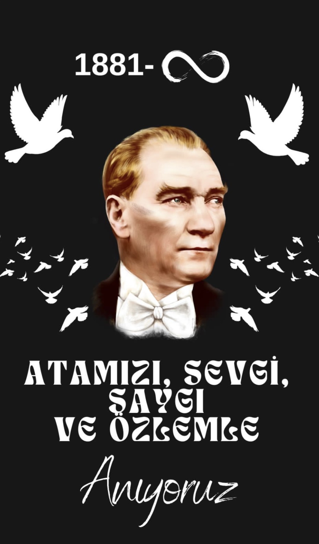 10 Kasım Pano 4 ( 8A4 Parçalı Pano )