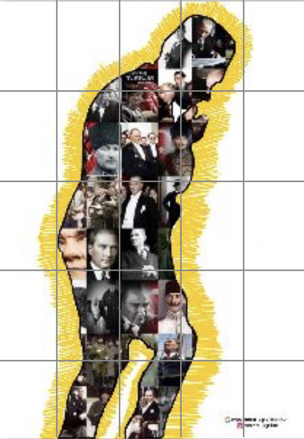 25 A4 Atatürk Kolajı (10 Kasım)