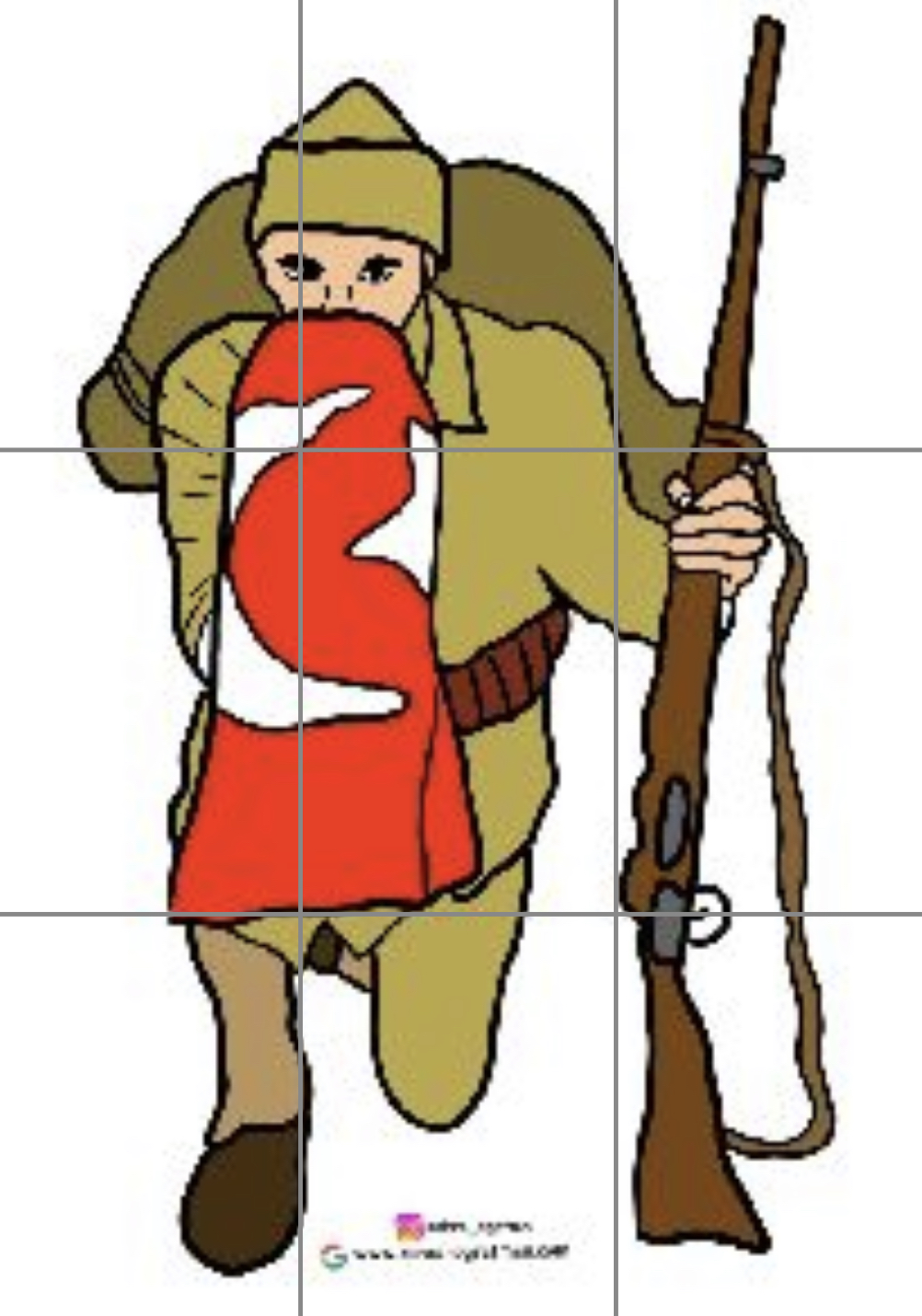 9 A4 Asker 1 RENKLİ