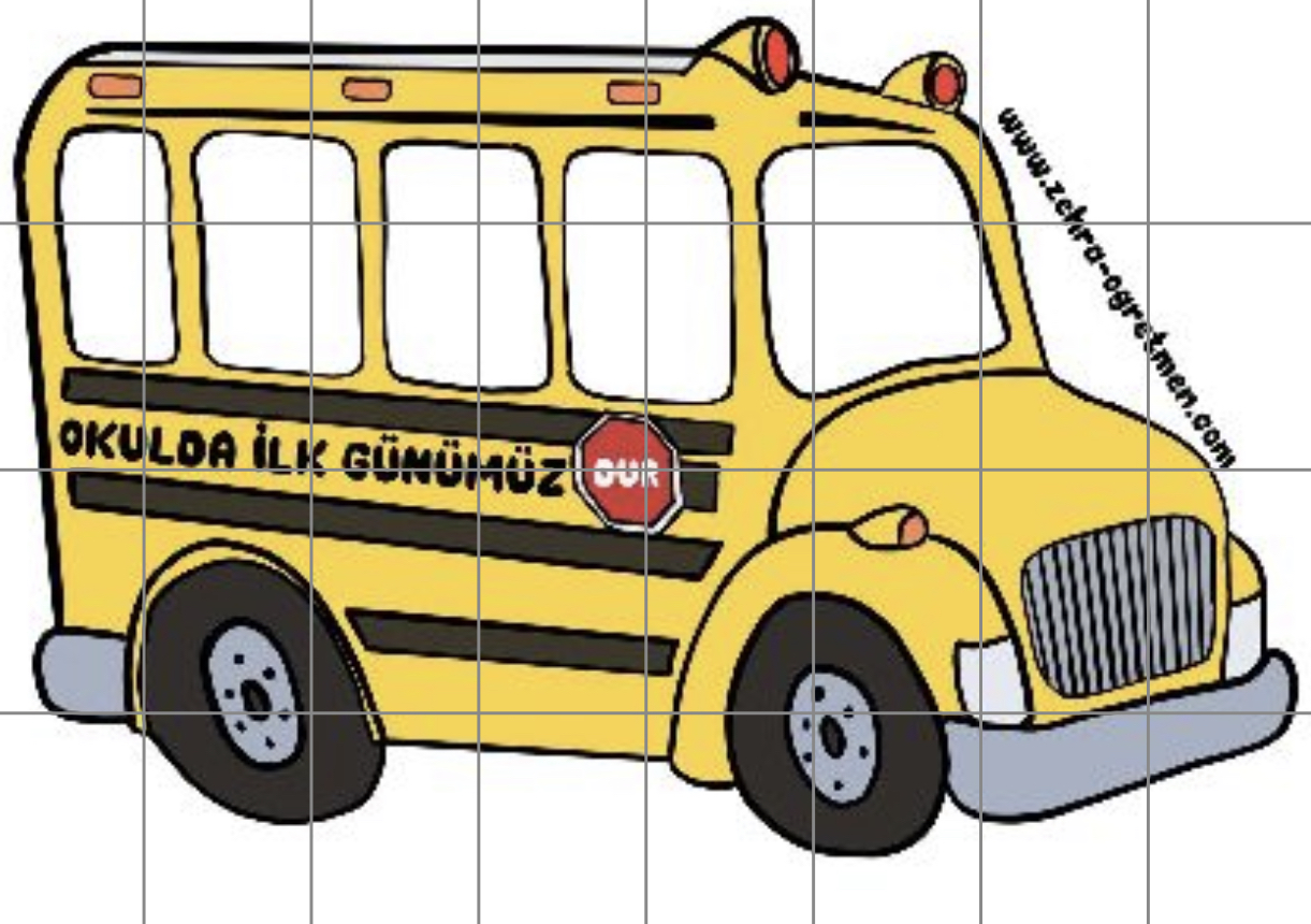 32 A4 Okulda İlk Günümüz ( Okul Servisi Etkinliği RENKLİ)