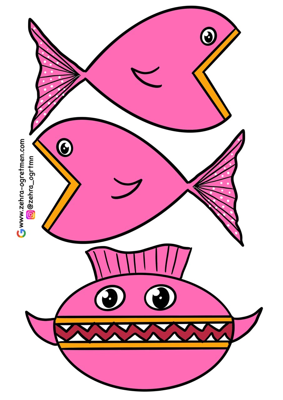 BALIK Büyük Küçük Eşit Sembolleri