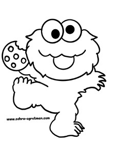 4 A4 Susam Sokağı Karakteri 1 RENKSİZ