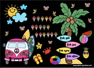 Şimdi Tatil Zamanı Dijital Pano